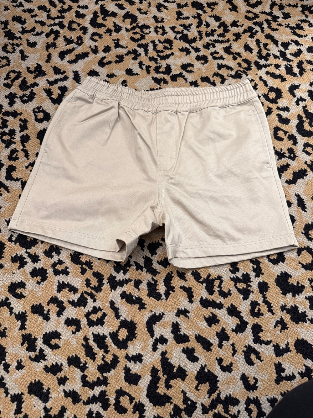The Beaufort Bonnet Company Boys khaki Elastic-Waist Shorts